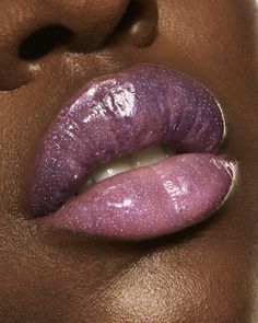 Bee-stung lips, without needles. LIPLACQ in ULTRAVIOLET delivers a sheer, iridescent lilac sheen. Triple Moisture Restore Tech features Hyaluronic Acid microspheres to penetrate and plump up lips from deep within. A proprietary Botanical Lip Puffer cocktail featuring capsicum frutescens fruit extract, soybean oil, and ginger oil stimulates natural circulation and enhances the appearance of lips for an instant volumizing and warming effect. Vitamin E delivers moisture and regeneration; coffee bea Dark Purple Lips, Lavender Lipstick, Green Lips, Skin Hyperpigmentation, Shea Butter Body Shop, Ginger Oil, Purple Lips, Toning Shampoo, Lip Serum