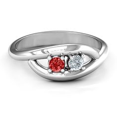 Symbolic White Gold Rings For Anniversary, Symbolic White Rings For Anniversary, White Symbolic Promise Ring, Symbolic White Promise Ring, Promise Ruby Birthstone Ring, Solitaire Ruby Ring For Promise, Polished Finish Couple Rings For Promise, Symbolic Couple Rings For Promises, Symbolic Couple Promise Rings