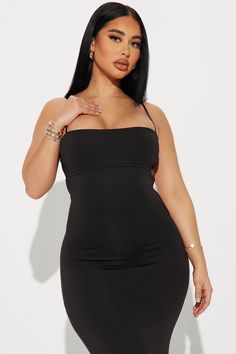 Available In Yellow, Black, And White. Maxi Dress Adjustable Spaghetti Straps Square Neckline Back Cut Outs Double Lined Stretch 95% Polyester 5% Spandex Imported | Emery Double Lined Maxi Dress in Black size XL by Fashion Nova Spring Seamless Black Bodycon Dress, Black Seamless Mini Dress, Black Stretch Dresses With Straps, Black Stretch Dress With Straps, Black Seamless Mini Bodycon Dress, Black Seamless Spaghetti Strap Bodycon Dress, Black Bodycon Dress With Built-in Bra, Black Seamless Bodycon Mini Dress, Black Elastane Bodycon Dress With Built-in Bra