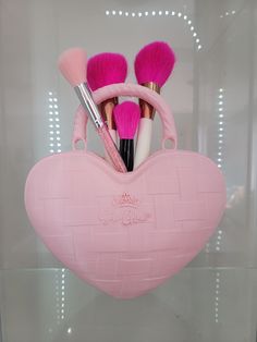 ✨ Elevate your vanity with this luxurious 3D-printed blush pink heart-shaped brush holder, featuring a stunning woven texture! Perfect for organizing makeup brushes, this adorable piece blends chic style and practicality. The soft pink design and heart shape make it the perfect addition to any beauty space. 💄💅 🌟 Features: 🖨️ 3D printed with high-quality PLA for durability. 💎 Stylish woven texture adds a delicate touch of elegance. 🎨 Ideal for makeup brushes, pens, or small accessories. 🌸 Soft blush pink finish for a charming and feminine look. 📏 Dimensions: 8" height, 7" length. ✨ Why You'll Love It: This heart-shaped woven brush holder isn’t just a functional organizer, but a statement piece that will elevate your vanity's aesthetic! Its unique design makes it perfect for anyone w Vanity's Aesthetic, Organizing Makeup, Beauty Space, Glamorous Decor, Woven Texture, Makeup Organizer, Pink Design, Brush Holder, Small Accessories