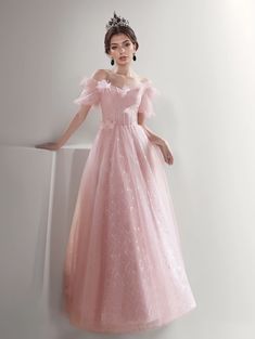 Olivia Mark - Pink Princess Evening Gown for Graduation Ceremony and Adult formal occasions Gown For Graduation, Sleeveless Bodycon Dress, Grad Dresses, Graduation Ceremony, Home Dress, Pink Princess, Olivia Mark, Evening Gown, Dusty Pink