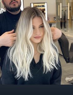 Hair Color Chart Blonde, Hair For Dark Hair, Blonde Hair Maintenance, Coloring Blonde Hair, Hair Trends Blonde, Dye Blonde Hair, Before And After Blonde Hair, Blonde Hair For Summer, Soft Ash Blonde