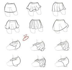 how to draw clothes step by step