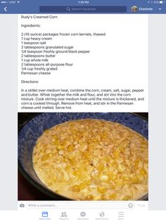 an image of food in a bowl on facebook