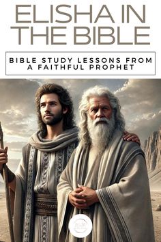 two men in ancient robes Bible Stories