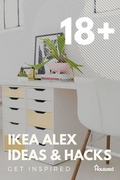 ikea alex ideas and hacks to get inspired for the home office in your house