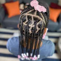 Paris Hairstyles, Box Braids For Kids, Kid Braids, Daughter Hairstyles, Kids Box Braids, The Right Hairstyles, Natural Braided Hairstyles, Kid Hairstyles, Braided Hairstyles For Black Women Cornrows