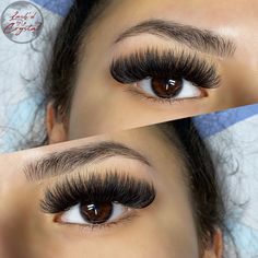 Fluffy Full Lash Extensions, Eyelash Extensions Big Eyes, Lash Extensions Big Eyes, Lash Extensions Fluffy, Eyelash Extension For Big Eyes, Maquillage On Fleek, Big Lashes