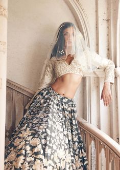 Featuring our beautiful black vintage floral printed lehenga. The set includes heavy embroidered lehenga, blouse and an ombre veil Ombre Veil, Printed Lehenga, 1950’s Fashion, Floral Lehenga, Personal Shopping Service, Embroidered Lehenga, Lehenga Blouse, Black Vintage, Photographic Lighting