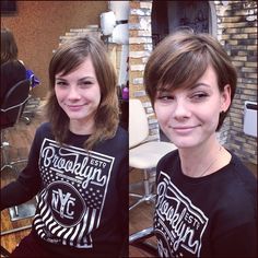 Growing Out Hair, Cute Haircuts, Haircut And Color, Short Hair Styles Pixie, Hair Envy, Dream Hair, Hair Today, Great Hair, Hair Skin