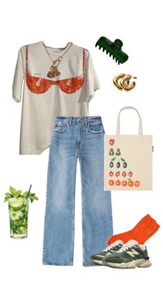 Casual Chic Day Outfit, Spring 2025 Outfits, 70s Inspired Outfits Summer, Copenhagen Aesthetic Outfits, Summer Ootd 2024, Graphic Tee Outfit Aesthetic, Printed Shorts Outfit, Summer Trends 2024, 2010s Fashion Outfits