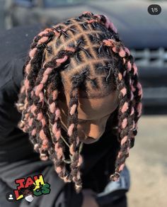 Jah Locs, Hair Twists Black, Dread Hairstyles For Men, Cornrow Hairstyles For Men, Dyed Hair Men, Dreadlock Hairstyles For Men