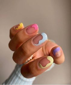 Quick Nails, Textured Nails, Mens Nails, Pastel Nails, Spring Nail