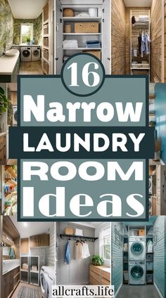 the top ten narrow laundry room ideas for small spaces and rooms that have no closets