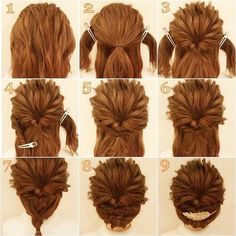 Hair For Work Easy, Hair For Work, Ponytail Hairstyle Ideas, Easy Hairstyle Video, Easy Work Hairstyles, Braids Tutorial, Ponytail Hairstyle, Tutorial Ideas, Prom Hairstyles For Short Hair