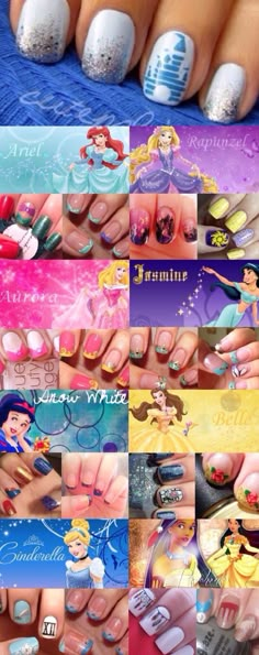 My Cartoon side https://www.facebook.com/shorthaircutstyles/posts/1760246864265753 Stickers Walmart, Disney Princess Nail Art, Disney Princess Nail, Meme Disney, Princess Nail Art, Disney Princess Nails, Nail Appliques, Disney Nail Designs, Nails Disney