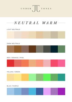 Warm Skin Tone Colors, Neutral Tones Fashion, True Spring Color Palette, True Spring Colors, Style Tips And Tricks, Soft Autumn Palette, Soft Autumn Color Palette, Neutral Skin Tone, Warm Color Palette