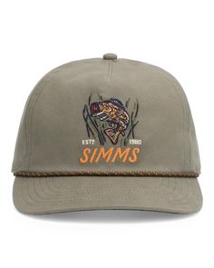 Double Haul Cap | Simms Fishing Products Simms Fishing, Person Icon, Fishing Hat, Garment Labels, Bag Icon, Gift Item, Chestnut, Hanging Out, Cotton Twill