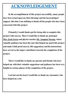 a document with the words acknowledgement written in black and white