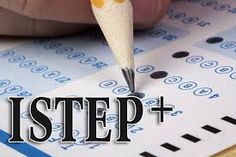 a person is holding a pencil over a test paper with the word ist step written on it