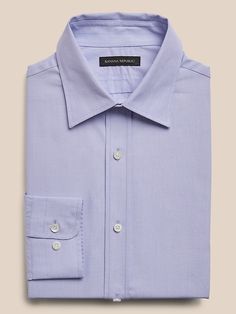 Tailored Button-up Dress Shirt With Button Cuffs, Formal Light Blue Button-up Shirt, Luxury White Button-up Dress Shirt, Light Blue Button-up Dress Shirt, Light Blue Semi-formal Shirt With Button Closure, Long Sleeve Gown, Poplin Dress, Gowns With Sleeves, Slim Fit