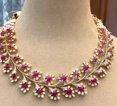 Jewel Design, Gold Bridal Necklace, Simple Jewellery, Antique Bridal Jewelry, Fancy Necklace, Gold Rings Fashion, Diamond Jewelry Necklace, Diamond Collection, Beaded Jewelry Designs