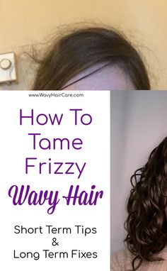 Haircut Ideas For Naturally Wavy Hair, Best Frizzy Hair Products, Frizzy Wavy Hair Tips, Getting Rid Of Frizzy Hair, How To Fix Frizzy Hair Quick, How To Fix Frizzy Wavy Hair, How To Care For Wavy Frizzy Hair, How To Get Rid Of Frizzy Hair Naturally