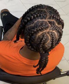 Jim Jones Braids, Mens Braids Hairstyles With Fade, Black Male Hairstyles Twists, Braids On Natural Hair, Mens Twists Hairstyles, Hair Braid Designs, Hair Twists Black