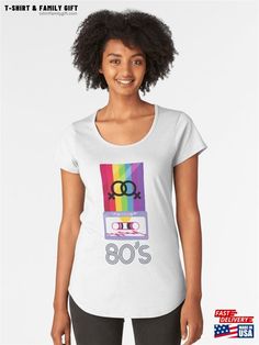 80S Pride Premium Scoop T-Shirt Hoodie Raglan Shirts, Pullover Hoodie, Hoodie Shirt, Classic T Shirts