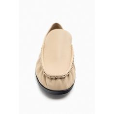 Zara Loafers With Pleats Beige Size 7.5 Beige Slip-on Flat Moccasins, Beige Slip-on Moccasins With Flat Heel, Beige Slip-on Business Moccasins, Beige Slip-on Loafers With Plain Toe, Beige Closed Toe Loafers With Cushioned Footbed, Beige Cushioned Closed Toe Loafers, Beige Flat Loafers With Leather Footbed, Beige Slip-on Moccasins With Textured Sole, Beige Flat Heel Moccasins With Removable Insole