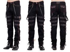 Excited to share the latest addition to my #etsy shop: Men Gothic Trousers Pants Steampunk Vintage Cotton Gens Harem Pants https://etsy.me/3rdp8qE #black #solid #gothic #button #regular #flat #zipper #trouser #cottonjeans Dark Wear Men, Men Steampunk, Gothic Shorts, Steampunk Vest, Cotton Pants Men