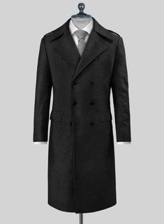 Be elegantly ready for your big party with certain aspects to be an actively popular stature. Tailored with pure wool fabric, our Highlander Black Tweed GQ Overcoat has solid yet excellent texture over the surface and the black shade offers a poise style for your event, making you the center of attraction for the festivities. So give your stunning elegance a powerful boost with this piece that will make your grand events more luxurious.  
 Look Includes   Highlander Black Tweed  Fabric   Horn Ro Elegant Tailored Tweed Jacket For Winter, Fitted Solid Color Double-breasted Wool Coat, Formal Tweed Outerwear With Hidden Button Closure, Formal Tweed Outerwear With Double Button Closure, Fitted Tweed Wool Long Coat, Elegant Single Breasted Wool Tweed Jacket, Fitted Tweed Wool Coat With Long Sleeves, Fitted Long Tweed Wool Coat, Elegant Tweed Suits For Winter