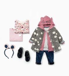 ZARA - KIDS - Stylish Baby Girl Outfits, Stylish Baby Girls, Style Pinterest, Girly Girl Outfits, Baby Couture, Zara Baby, Stylish Baby, Zara Kids