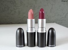 MAC Faux & Rebel lipsticks Mac Faux, Beauty Review, Lipsticks, Mac, Makeup, Beauty, Make Up