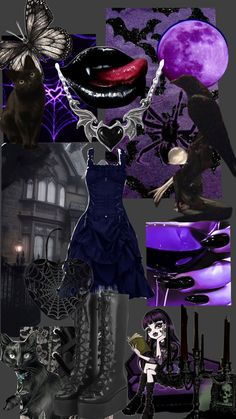 #gothic #vampire #halloween #gothoutfit Vampire Girl Outfit, Vampire Girl, Vampire Halloween, Gothic Vampire, Vampire Girls, Goth Outfits, Monster High, Purple