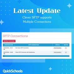 a screenshot of the latest update page for spf connections