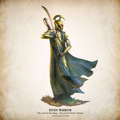 World Of Warcraft Characters, Lotr Elves, Warcraft Characters, Elf Warrior, Warriors Illustration, Elf Art