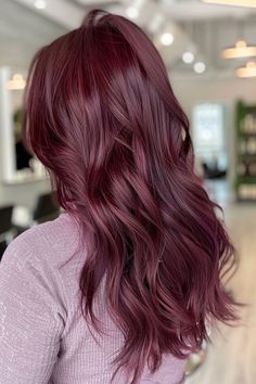 hair hairstyles,hair styles for long hair,hair cut,hair beauty,hair styles for medium hair,hair and skin and nails,hair hairstyling,hair length,hair straightener,hair drawing,hair cuts,hair colors #HairstyleTrends #HairTransformation #CurlyHairRoutine #BraidedHairstyles #HairColorInspiration #HairCareTips #ShortHairStyles #BalayageHair #WeddingHairstyles #HairAccessories #NaturalHair #HealthyHair #LongHairDontCare #MensHair #HairGoals #EasyHairstyles #HairGrowth #UpdoHairstyles #BlondeHair #HairProducts Burgundy Hair Ideas, Black And Burgundy Hair, Cool Tone Hair Colors, Short Burgundy Hair, Balayage On Black Hair, Girl Hair Styles, Soft Highlights, Balayage Long Hair, Berry Tones