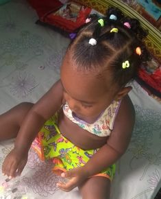 Babygirl Hairstyle, Reign Hairstyles, Baby Afro, Hairstyles Girl, Kid Hairstyles, Kid Braid Styles