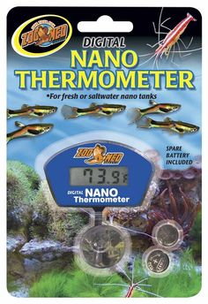 a digital thermometer for fish and other marine creatures