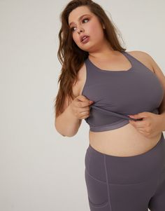 Curve All Star Sports Bra Plus Size Intimates Purple XL -2020AVE Sports Bra With Mesh Back And 4-way Stretch, Sports Bra With 4-way Stretch And Mesh Back, Mesh Sports Bra With Built-in Padding For Yoga, Athleisure Mesh Sports Bra With Built-in Bra, Compressive Sports Bra With Mesh Back For Gym, Compressive Mesh Back Sports Bra For Gym, 4-way Stretch Sports Bra With Mesh Back For Yoga, Athleisure Activewear With Built-in Bra, Supportive Sports Bra With Stretch Mesh Back