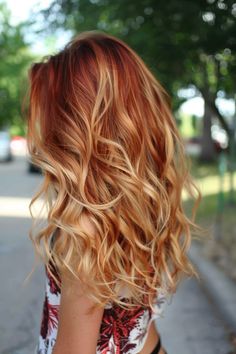 Looking to spice up your red locks with a touch of sunshine? Red hair with blonde highlights is the perfect combination to add dimension, depth, and a playful twist to your fiery mane. This versatile Red And Blonde Streaks, Curly Red Hair With Blonde Highlights, Light Blonde Balayage, Chunky Blonde Highlights