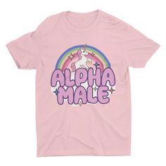 Male Unicorn, Style Taylor Swift, Silly Clothes, Silly Shirt, Funky Shirts, Weird Shirts, Unicorn Rainbow, Funny Graphic Tees, Bella Canvas Tees