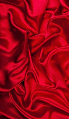 the red fabric is very soft and smooth