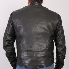 This is one of the Motor Bikers favorite Leather Jackets - the Hot Leathers Men's USA Made Premium Full Grain Naked Cow Hide Racer Jacket. Great outer wear for Bikers, protects you from direct winds while on the ride. Even if you are not a biker but love vests, this one is for you. Full Grain Naked Cowhide Shoulder Gussets Zippered Cuffs Black Hardware Four Front Zipper Pockets Adjustable Side Snaps Four Front Pockets Snap Collar Zip Out Quilted Lining Inside Pocket with Closure YKK Premium Meta Racer Jacket, American Legend, Outer Wear, Cow Hide, Leather Motorcycle Jacket, Black Hardware, Front Zipper, Inside Pocket, Leather Men