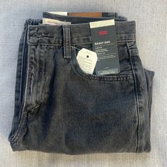 Black Size 27 Brand New Levi's Black Jeans For Fall, Levi's Black Everyday Jeans, Levi's Black Jeans For Everyday, Everyday Black Levi's Jeans, Levis Overalls, Dad Jeans, Levi’s Jeans, Juniors Jeans, Levi’s 501