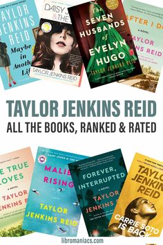 the cover of taylor jennyns red all the books, ranked and rated