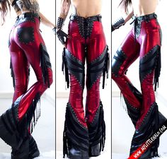 Wrestling Outfits, Heavy Metal Fashion, Gothic Rock, Character Outfits, Gothic Fashion, Alternative Fashion, Red And Black, Look Fashion, Diy Clothes