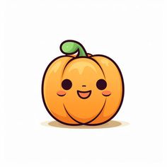 Cute Pumpkin Clipart in Minimalist Art Style Illustration: 4K Vector & PNG Pumpkin Tattoo, Illustration Minimal, Pumpkin Illustration, Pumpkin Clipart, Stylist Tattoos, Unique Tattoo Designs, Face Painting Designs, White Tattoo, Sister Tattoos