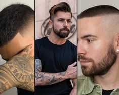 Fresh and Trendy: Must-Try Short Haircuts for Men 2023 Short Hairstyles For Older Men, Modern Quiff, High And Tight Haircut, Short Haircuts For Men, Mens Medium Length Hairstyles, Side Part Haircut, Textured Crop